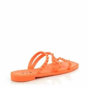 Дамски Плажни Чехли L&L MILANO - L-305A  ARANCIO