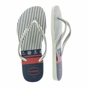 Дамски Плажни Чехли HAVAIANAS - 4137125  WHITE/SILVER