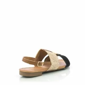 Дамски Равни Сандали  ERYNN - 333-126  BLACK