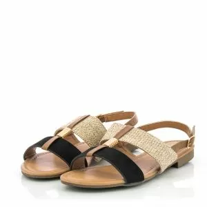 Дамски Равни Сандали  ERYNN - 333-126  BLACK