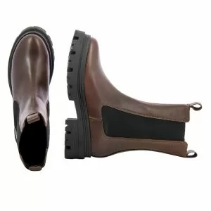 Дамски Равни Боти  TAMARIS - 1-1-25498-29 348  COGNAC LEATHER