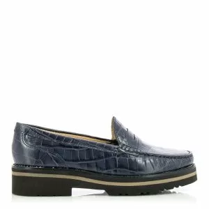 Дамски Лоуфър WIRTH - 50564 CROCO CR 7183 FAST BLUE