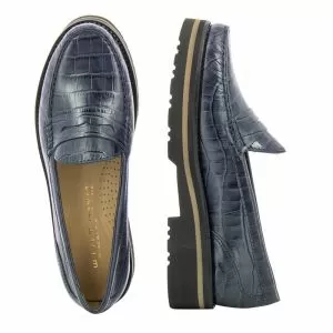 Дамски Лоуфър WIRTH - 50564 CROCO CR 7183 FAST BLUE