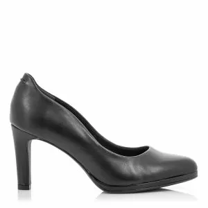 Токчета  TAMARIS - 1-1-22411-29 003  BLACK LEATHER