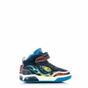 Сникърс Момчета GEOX - J169CA 0BU11 J INEK BOY NAVY/LT BLUE
