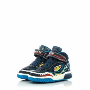 Сникърс Момчета GEOX - J169CA 0BU11 J INEK BOY NAVY/LT BLUE