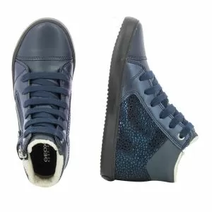 Сникърс Момичета GEOX - J044NC 0DHAJ J GISLI GIRL NAVY