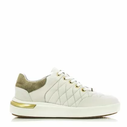 Дамски Сникърс GEOX - D26QFB 085BS D DALYLA OFF WHITE/LT TAUPE