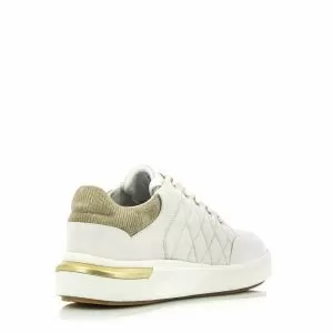 Дамски Сникърс GEOX - D26QFB 085BS D DALYLA OFF WHITE/LT TAUPE