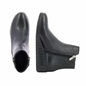Women`s platform boots CARLO FABIANI-AVCILAR-1-02  BLACK