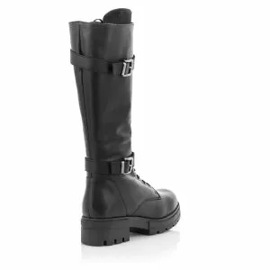 Дамски офицерки CARLO FABIANI - AMAYA 04 BLACK LEATHER