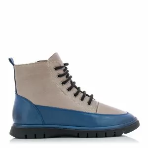 Дамски Равни Боти VERONELA - 222.19088  STONE/BLUE 10-113