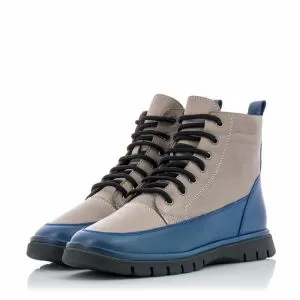 Дамски Равни Боти VERONELA - 222.19088  STONE/BLUE 10-113