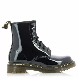 Дамски Кубинки DR.MARTENS - 11821011 1460W BLACK/PATENT LAMPER