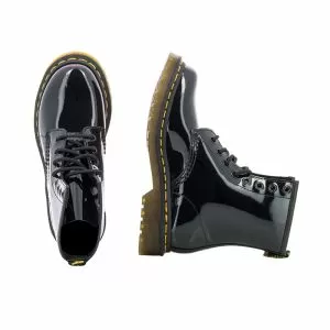 Дамски Кубинки DR.MARTENS - 11821011 1460W BLACK/PATENT LAMPER
