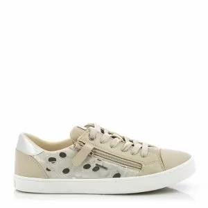 Сникърс Момичета GEOX - J02D5B C0475 JR KILWI GIRL BEIGE/SILVER