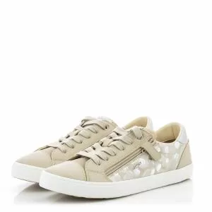 Сникърс Момичета GEOX - J02D5B C0475 JR KILWI GIRL BEIGE/SILVER