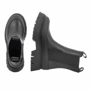 Дамски Равни Боти  TAMARIS - 1-1-25461-29  064 BLACK/BLACK