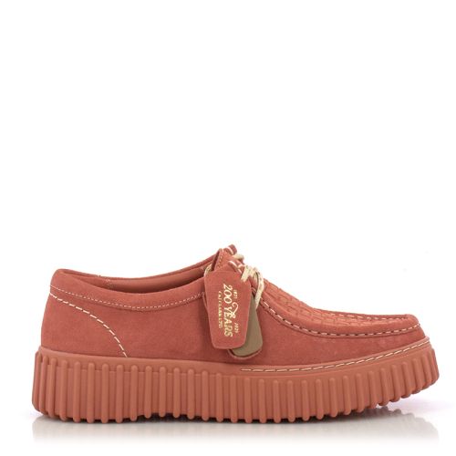 Дамски Ежедневни CLARKS - 26181187 TORHILL BEE CORAL SUEDE