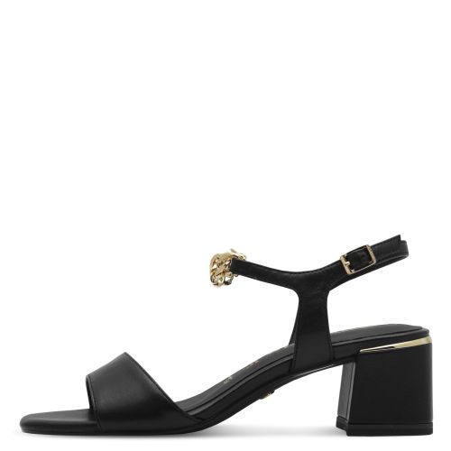 Woman`s Heeled Sandals TAMARIS-1-28245-44-001 BLACK
