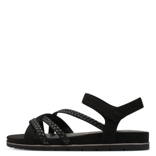 Дамски Равни Сандали  TAMARIS - 1-28152-44-001 BLACK