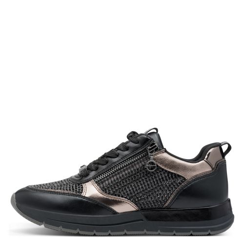 Дамски Сникърс TAMARIS - 1-23832-44-043 BLACK GLAM