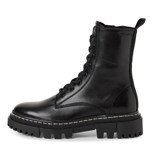 Дамски Кубинки TAMARIS - 1-25276-41-003 BLACK LEATHER