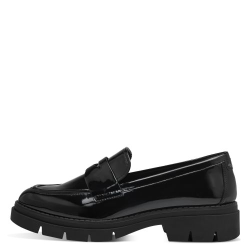 Дамски Лоуфър TAMARIS - 1-24313-42-018 BLACK PATENT