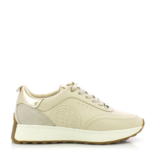 Womwn`s Sneakers GEOX-D56MDA D AMABEL PAPYRUS/LT SAND