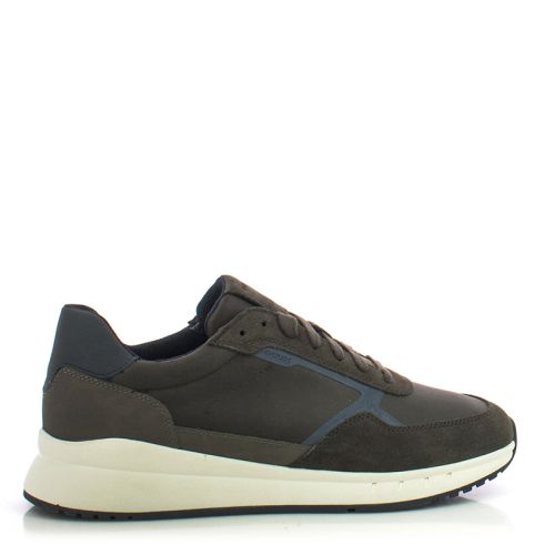 Мъжки Сникърс GEOX - U55LCA U BRANTHON DK BROWN/MUD
