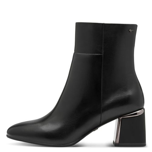 Дамски Боти На Ток TAMARIS-1-25341-45-003 BLACK LEATHER