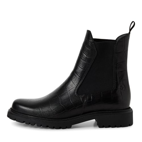 Дамски Равни Боти TAMARIS-1-25427-41-028 BLACK CROCO