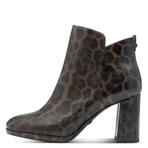 Дамски Боти На Ток TAMARIS - 1-25362-45-360 LEOPARD
