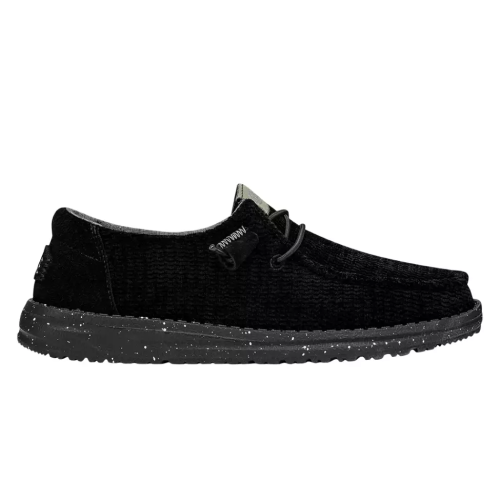 Мъжки Ежедневни HEY DUDE - 40195-001 WENDY WAVE BLACK