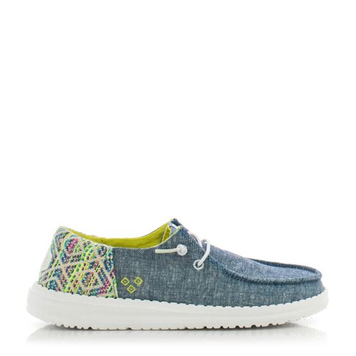Дамски Ежедневни HEY DUDE-43156-4NY WENDY FUNK BLUE/MULTI