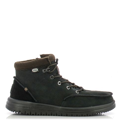 Мъжки Ежедневни Боти HEY DUDE - 40189-001 BRADLEY BOOT BLACK