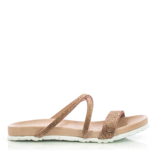 Дамски Равни Чехли  CARLO FABIANI - 57766-OLD розов