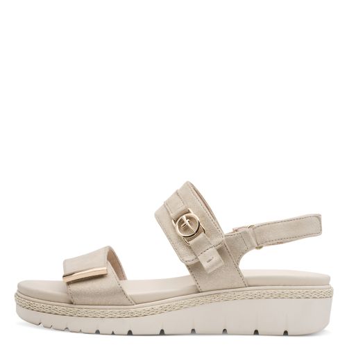 Дамски Сандали На Платформа TAMARIS - 1-28264-44-179 CHAMPAGNE