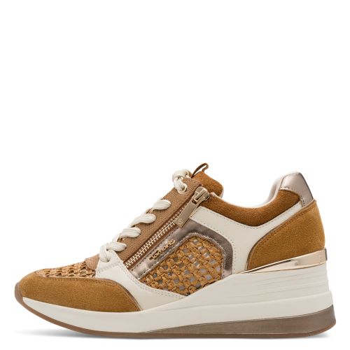 Дамски Сникърс TAMARIS - 1-23703-41-313 CAMEL COMB