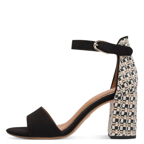 Дамски Сандали На Ток TAMARIS - 1-28356-42-0D8 BLACK COMB