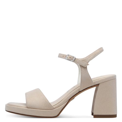 Дамски Сандали На Ток TAMARIS - 1-28343-44-251 NUDE