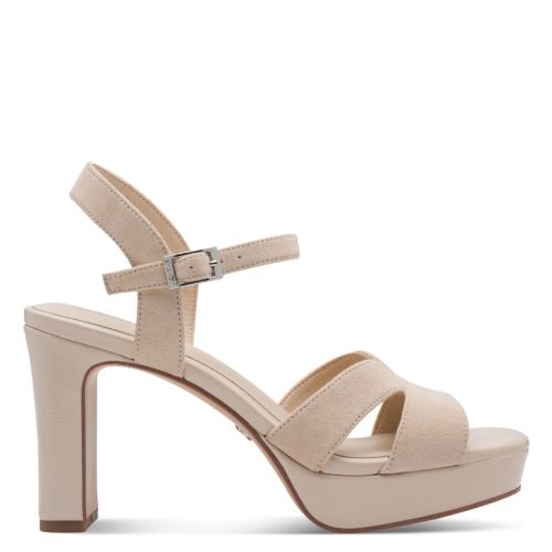 Дамски Сандали На Ток TAMARIS - 1-28309-42-251 NUDE
