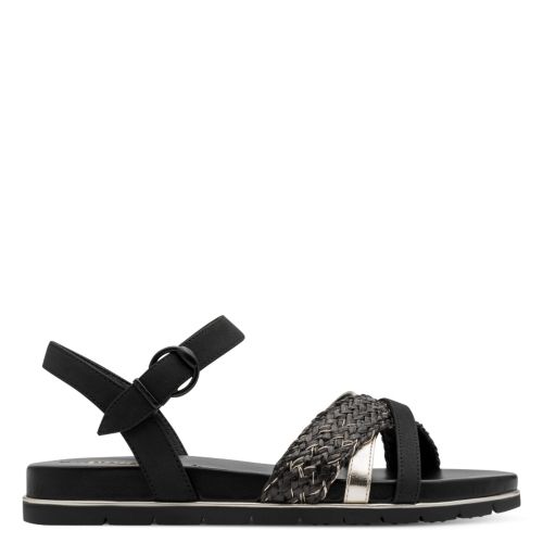 Дамски Равни Сандали TAMARIS - 1-28145-42-098 BLACK COMB