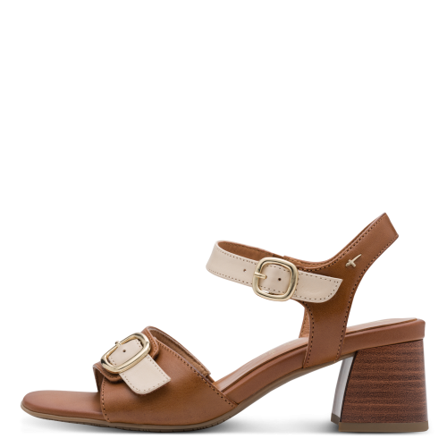 Дамски Сандали На Ток Tamaris COMFORT - 88323 IVORY COMB