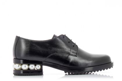 Дамски обувки с връзки CAMPIONE - 23110-blackaw18