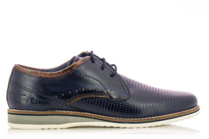 Мъжки обувки с връзки BUGATTI - 68402-d.blue.cognacss19