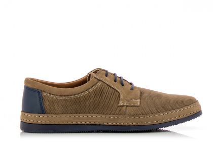 Мъжки обувки с връзки SENATOR - m-5007-sand/navyss19