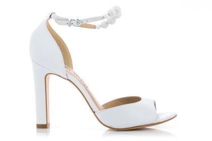 Дамски сандали на ток EMPORIO WERNER - 420248-whitess19