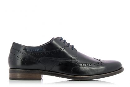 Мъжки обувки с връзки BUGATTI - 16305-black192