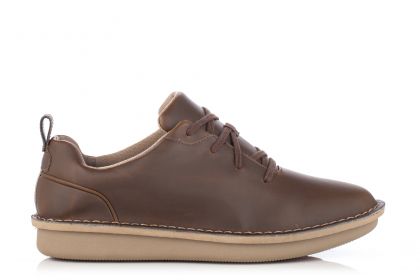 Мъжки ежедневни обувки CLARKS - 26146106-d.brown192